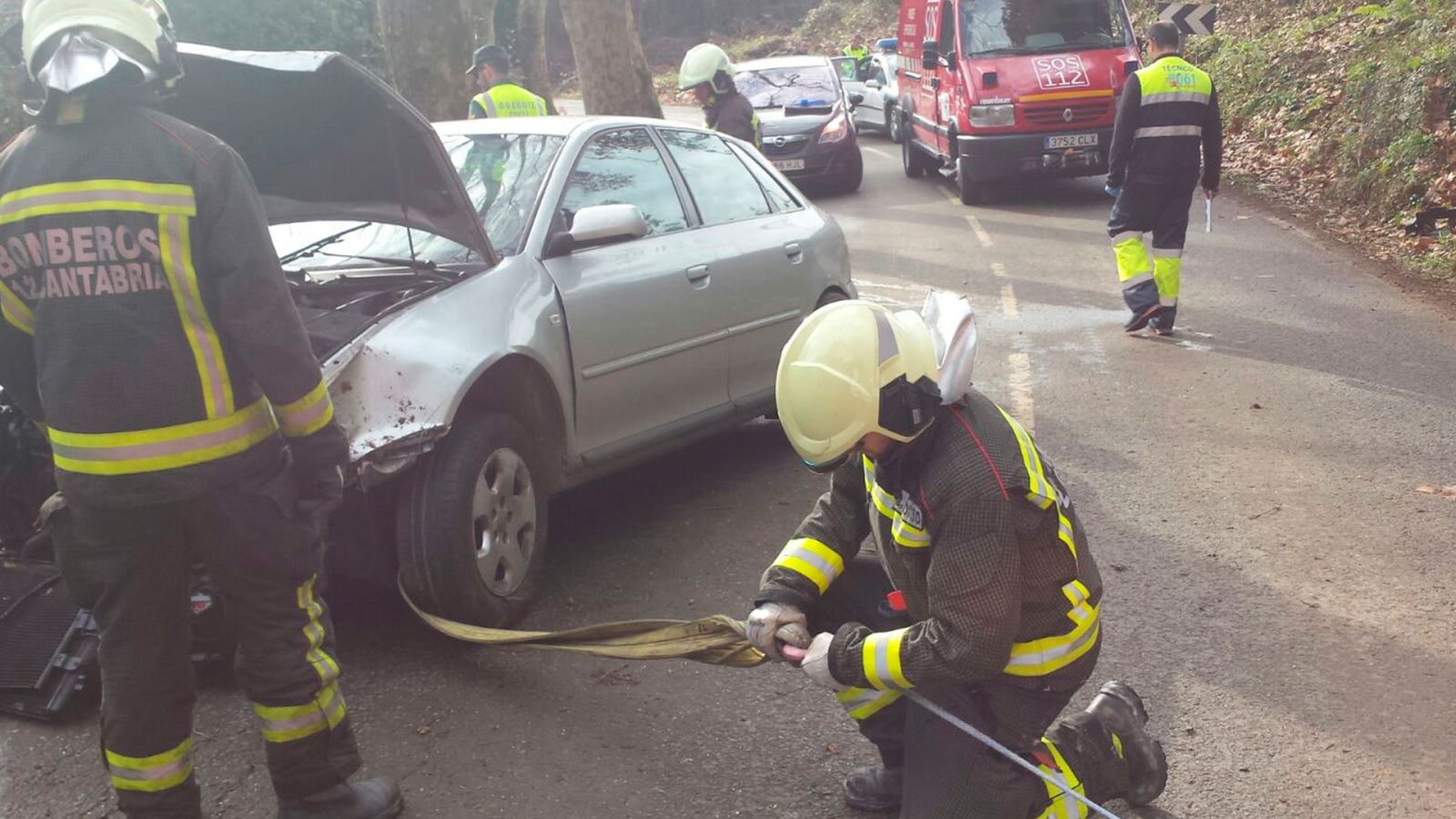 112 accidente en cantabria